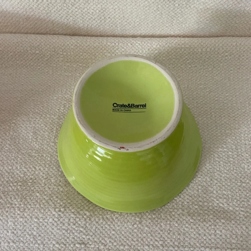(2) Crate & Barrel bowls